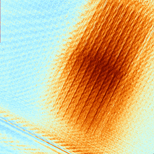 FMI image of heat dissapation in a static RAM. (Photo courtesy Sandia Labs.).