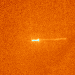 FMI image of (100X) of the above defect in Figure 7. (Photo courtesy Sandia Labs.).