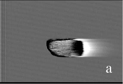 Backside IR LIVA image of an SRAM with ESD damage in an input circuit. (Courtesy Sandia Labs).