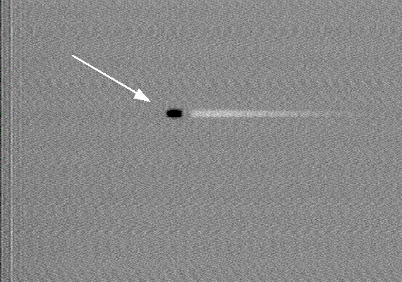 Same as Fig. 15 but at higher magnification. (Courtesy Sandia Labs).